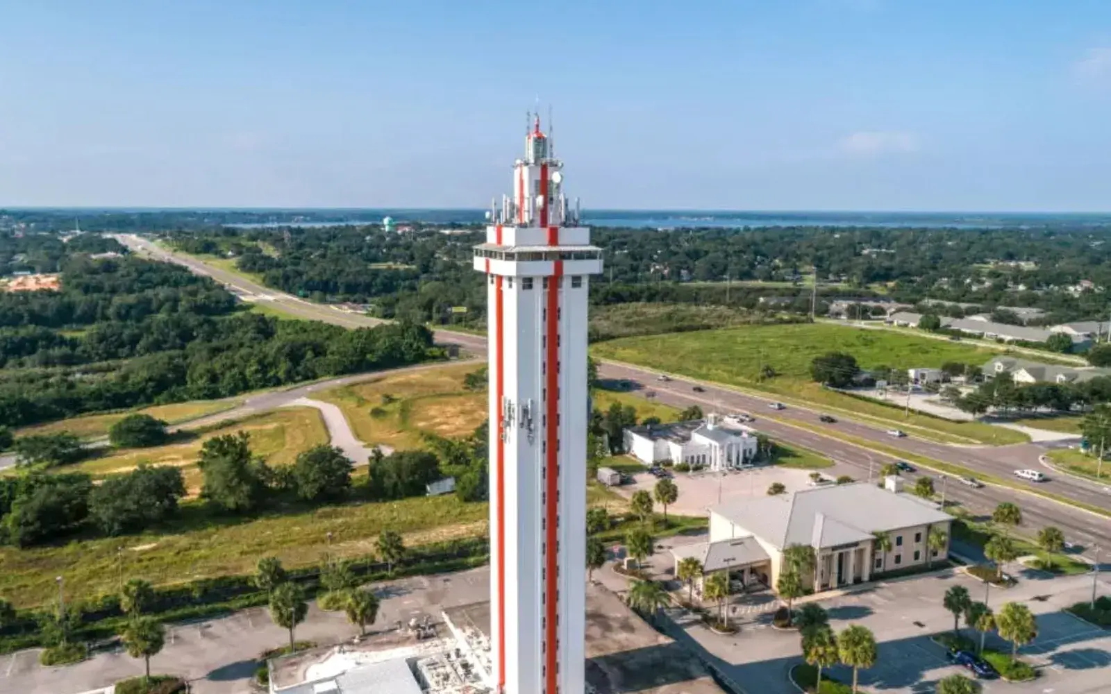 Citrus Tower overlooking the hills of Clermont, FL