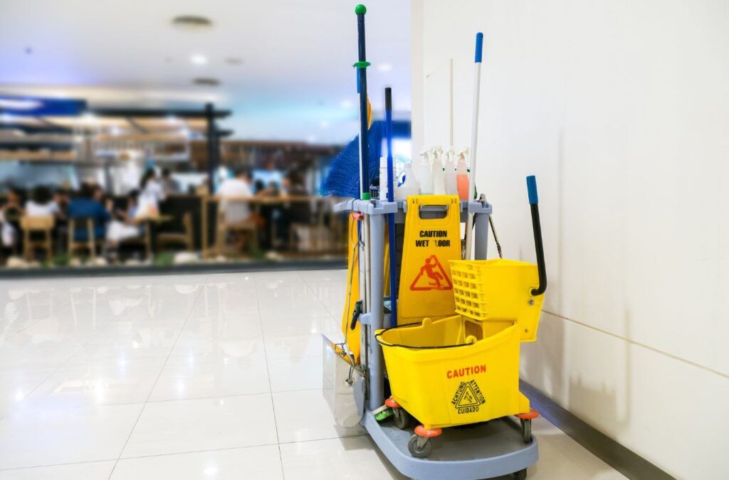 CleanieUp team completing Commercial Cleaning in Winter Garden, FL, showcasing reliable service from trained professionals who maintain healthier business spaces.
